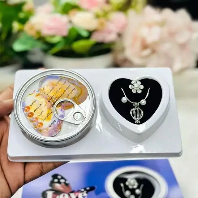 Love Wish Pearl Kit Chain Necklace Kit Pendant