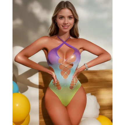 Cross Halter Gradient Hollow