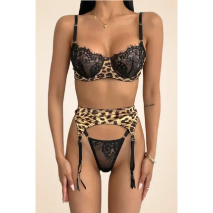Leopard Lover Lingerie Set