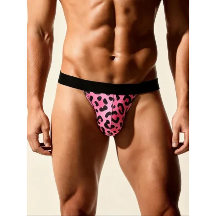 Men Printed Sexy Pouch