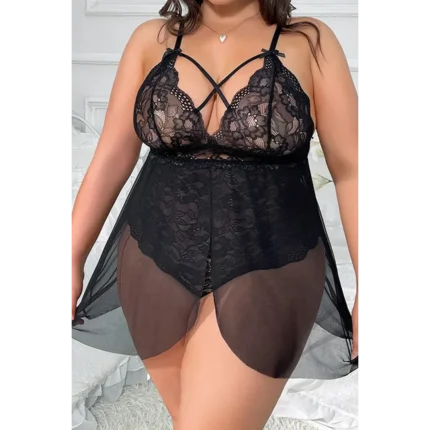 Plus Size Snap Crotch