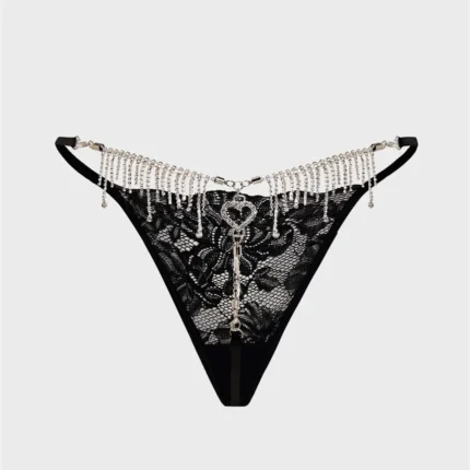 Tantalizing Lace String Thongs